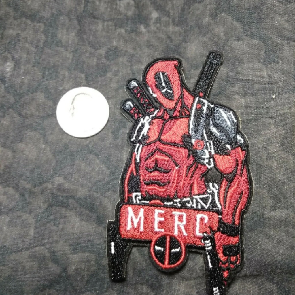 Deadpool Iron On Patch